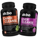 Candi Liver Cleanse Support Supplement - Balance Control Probiotic Complex Cleanser for Women &amp; Hombre - Oral Herbal Oregano " Capsules de ácido caprílico, Gallbladder Care Capsules " Milk Thistle Dandelion