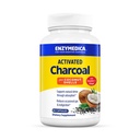 Enzymedica, carbón activado, reduce el gas ocasional, la hinchazón " , soporta la desintoxicación natural, 60 cuenta