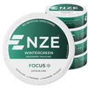 NZE Caffeine Free Nootropic Pouches (Wintergreen) - Nootropic Pouches with Alpha GPC, L-Tyrosine &amp; L-Theanine - No Sugar or Artificial Sweeteners - 15 Pouches Por Can - 5 Pack