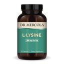 Dr. Mercola L-Lysine, 90 cápsulas 1500 mg L-Lysine, No GMO, Gluten Free, Soy Free