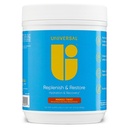 Universal U Replenish " Restore Powder, Hydration " Recovery, Promotes Muscle Repair and Growth, Custom Dosing, L-Lysine, L-Glutamine, L-Tryptophan, No Artificial Flavors, 30 Servings (Mango Twist)
