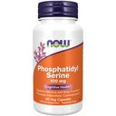 AHORA Suplementos de alimentos, Phosphatidyl Serine 100 mg con compuesto fosfolípido derivado de Soy Lecithin, 60 cápsulas de verduras