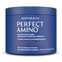 BodyHealth PerfectAmino Powder - BCAA and EAA Powder for Pre and Post Workout - Amino Acid Energy Drink for Hombres and Women to Support Lean Muscle and Recovery - Chocolate - 30 Servings