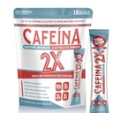 CAFEINA 2X - 200mg Caffeine y Electrolyte Infused Powder Stick Packs (18 Conde)