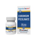 Picolinato de cromo superior fuente - Suplemento Fórmula soporta Metabolismo de azúcar saludable - 500 mcg, 50 tabletas de disuelve instantánea