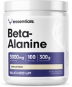 Abróchate Beta Alanine 300mg Powder, No GMO, Libre de gluten, Desarrollado (100 Servings)