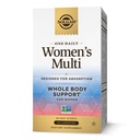 Solgar One Daily Women's Multi Whole Body Support Highly Absorbable Delayed Release Vitamin for Women, Supplement for Immune, Heart, Energy, Stress, Hair Skin Nails &amp; Reproductive Health, 60 Servings