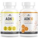 ADK 5 Suplemento de vitamina + ADK 10 Suplemento de vitamina