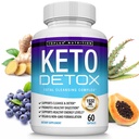 Toplux Keto Detox Pills Advanced Cleansing Extract – 1532 Mg Natural Acai Colon Cleanser Formula, Flush Toxins & Excess Waste, for Men Women, 60 Capsules, Suplemento