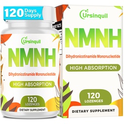 Sublingual NMNH 500mg (Dihidronicotinamide Mononucleotide) (120 Servings, NMNH 500mg per Serving) NAD Suplemento a Boost NAD Levels as We Age, for Anti-Aging, Energy, Immunity, Focus - 120 Count