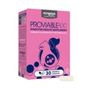 Probióticos proviables Nutramax para perros y gatos, suplemento diario de salud digestiva con múltiples estragos de bacterias, probióticos de gato y perro más prebióticos, 30 cápsulas