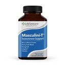 LifeSeasons Masculini-T - Testosterone Support Supplement - Enhances Mental ' Aspects of Sexual and Athletic Performance - Supports Normal Erectile Function - Improve Libido - 180 Capsules