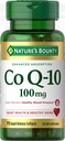 Bounty CoQ10 de la naturaleza, ayuda a mantener la presión sana de la sangre, 100 mg, Rapid Release Softgels, 75 Conde