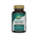 Camino de la Naturaleza Mega-Zyme, Enzimas Sistémicas*, Alivia la Soredad del Musculo ocasional Debido a la sobreexerción y el ejercicio,* Apoyo Digestivo*, 200 Tabletas (Paquete Mayo Vary)