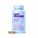 Love Wellness Chao Adiós Bloat ← Enzymes Digestive for Fast Acting Bloating Relief for Women  Ayuda a reducir la retención de agua " Gas Relief Silencioso Apoyo Digestive Health with Fenugreek " Dandelion 60 Count