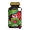 Camino de la Naturaleza CranRx Cranberry Gummies, Urinary Tract Health Support*, 100% Whole Cranberry Fruit Concentrate with D-Mannose, Vitamina C, 50 Gummies (Packaging May Vary)