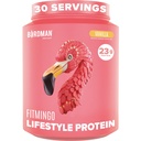 BIRDMAN Fitmingo Vegan Protein Powder con Inositol, Colagen Boosters, Hialuronic Acid y Vitaminas Silencio Bajo Carb, Dairy Free, Lactose Free, Low Calorie ← 23g Plant Based Vanilla Protein Powder