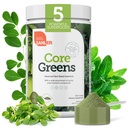 Zahler Core Greens Powder Nutrition Supplements - Superfood Powder - Super Green Juice &amp; Smoothie Mix - Phytonutrient Rich with Spirulina, Chlorophyll &amp; More - Kosher Superfood