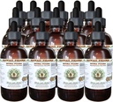 Muira Puama Extracto líquido libre de alcohol, Muira Puama orgánica (Ptychopetalum Olacoides) Suplemento natural herbario de glicerito, Hawaii Pharm, USA 15x4 oz