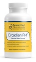 Researched Nutritionals Circadian PM - Promotes a Healthy Nervous System, Histamine Response &amp; Peaceful Nights with L Theanine, 5 HTP, Valerian Root & GABA Supplements (90 Capsules)