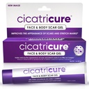 Cicatricure Advanced Scar Gel for Face & Body - Resultados Provenidos en 2 semanas, Tratamiento de cicatriz para cicatrices quirúrgicas, marcas de estiramiento, cicatrices de quemaduras y lesiones, Tratamiento de cicatriz de acné, 1 oz (28 g)