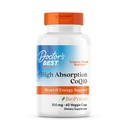 CoQ10 de la mejor absorción alta del médico con BioPerine, Vegan, Gluten Free, Naturalmente fermentado, Heart Health & Energy Production, 100 mg 60 Veggie Caps