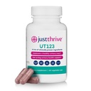 Just Thrive UT123 - Apoyo a la salud de la tradición urinaria para las mujeres - Hecho con arándano, 60 cápsulas