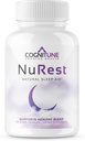 CogniTune Natural Sleep Aid for Adults - Herbal Sleep Aid Supplement - Non-Drowsy Formula with Melatonin, Valerian Root, Lemon Balm, Chamomile, GABA &amp; More