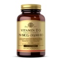 Solgar Vitamina D3 (Cholecalciferol) 250 MCG (10.000 UI), 120 Softgels - Ayuda a mantener los huesos saludables " dientes - Apoyo al sistema inmunológico - No GMO, Gluten Free, Dairy Free - 120 Serviciones