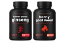 NutraChamps Korean Ginseng y Horny Goat Weed Bundle