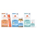 Regimen completo de Uqora con Flush, Defender " - Apoyo a la tract urinaria con D-Mannose, vitamina C, Green Tea Extract, Probiotics " More - Soporte integral de salud de la vejiga* - 3-Part Bundle