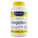 Orígenes saludables Ubiquinol (formulario activo de CoQ10), 200 mg - Kaneka Ubiquinol Suplementos para la salud del corazón y el apoyo antioxidante - Gluten-Free &amp; Non-GMO Suplemento - 150 Softgels