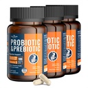 Probióticos de 100 millones para hombres y mujeres 27 Estrados 5 Prebióticos Orgánicos para la Salud Gut Digestiva &amp; Inmune, Apoyos Bloating de gas de diarrea, No GMO, Zero Fillers – Hecho en USA丨180 Caps