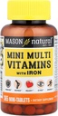 Vitaminas Mason Múltiples vitaminas diarias con tablas de hierro