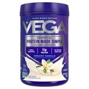Vega Protein Made Simple Protein Powder, Vainilla - Stevia Gratis, Vegan, Planta Basada, Saludable, Gluten Gratis, Pea Protein for Women and Men, 9.2 oz (Packaging May Vary)