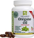Oregano Oil Capsules, Ingredientes Ecológicos - Super-Strength, Grown in Spain, 90-ct Liquid-Filled - Organic Oil of Oregano Capsules with Enhanced Delivery