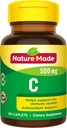 Nature Made Vitamina C 500 mg Caplets 100 Ct
