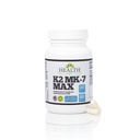 Salud Como Ought To be Vitamin K2 MK7 MAX Extra Strength 300mcg Supplemeny ← Soy Free, Proven Bioavailability & Safety ← 60 Capsules