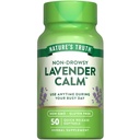 La verdad de la naturaleza Lavender Calm Softgels Oral Suplemento Silencioso 50 Cuenta Silencioso Herbal no-Drowsy