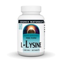 Fuente Naturales L-Lysine Free Form, 1.000 mg - Suplemento Aminoácidos Apoya Energía " Formation of Collagen* - 50 Tablets