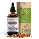 Echinacea Root USDA Organic Tincture ← Extracto libre de alcohol, gotas herbales de alta potencia, sistema inmunológico Salud Silencioso Hecho de 100% Certificado Echinacea Root (Echinacea Purpurea) 4 oz
