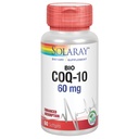 SOLARAY Bio CoQ-10 60 mg ← Absorción reforzada ← Vitaminas A &amp; E Vida Saludable Corazón &amp; Celular Energética Soporta 60 Softgels