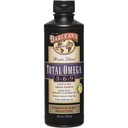 Total Omega de Barlean 3 6 9 Suplemento de aceite de pescado líquido con aceite de borrado y licuado 6,468 mg de Omegas EPA, DHA, ALA y GLA para salud conjunta y cardíaca, 16 oz
