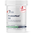 Diseños para Salud ProbioMed 50 - Probióticos para Salud Digestiva - 10 Strains with Lactobacillus acidophilus Probiotic + Lactobacillus rhamnosus - Gut Health + Immune Support Supplement (30 Caps)