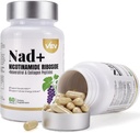 VEV NAD Suplemento cápsulas - Nicotinamide Riboside, Multi-Collagen,CoQ10 - Suplemento de la piel - 60 cápsulas*2