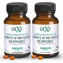 GLX3 Green Lipped Mussel Oil Capsules for Joint and Muscle Support ← Extra-Strength ETA, EPA, DHA Omega-3 Green Lipped Mussel Supplement for Comfort, Flexibility & Recovery by HakaLife GLX3
