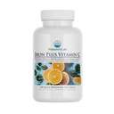 Lab Iron Plus Vitamina C Fast Melt Tablet - Gentle on The Stomach Carbonyl Iron, High Absorption for Healthy Red Blood Cells* - 120 Tablets