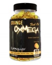 Aceite de pescado de Oximega Naranja Suplemento 120 Softgels, EPA y DHA, 2000mg Omega- 3 ácidos grasos, Citrus-Flavor, Burpless Softgels