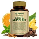DR VITAMIN SOLUTIONS Lung Detox Supplement for Men &amp; Women - 10-in-1 Blend w/Vitamin C & Butterbur Root - Supports Lung Health &amp; Respiratory Function - Improves Breathing, Oxygen Flow - 30 Vegan Caps