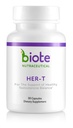 Biote Nutraceuticals - HER-T - Healthy Testosterone Balance Support for Women (30 cápsulas)